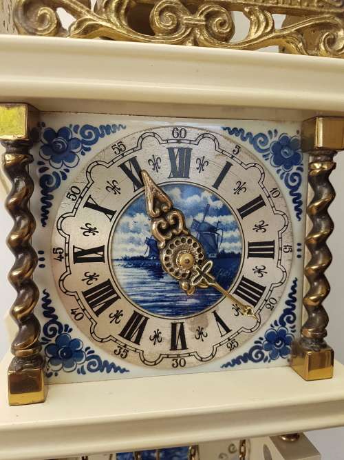 Dutch Delft Clock