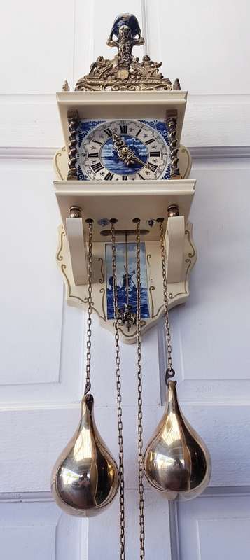 Dutch Delft Clock