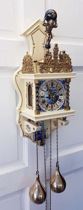 Dutch Delft Clock