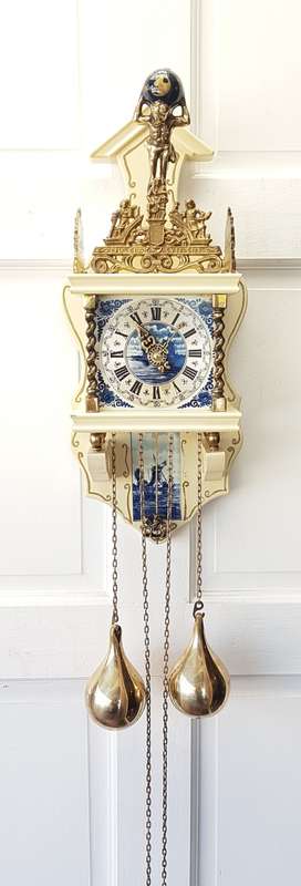 Dutch Delft Clock