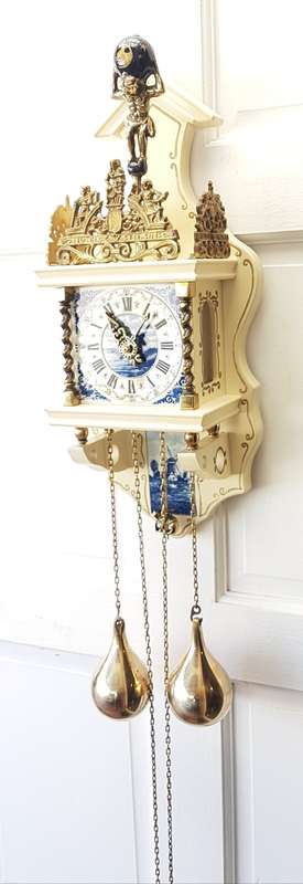 Dutch Delft Clock
