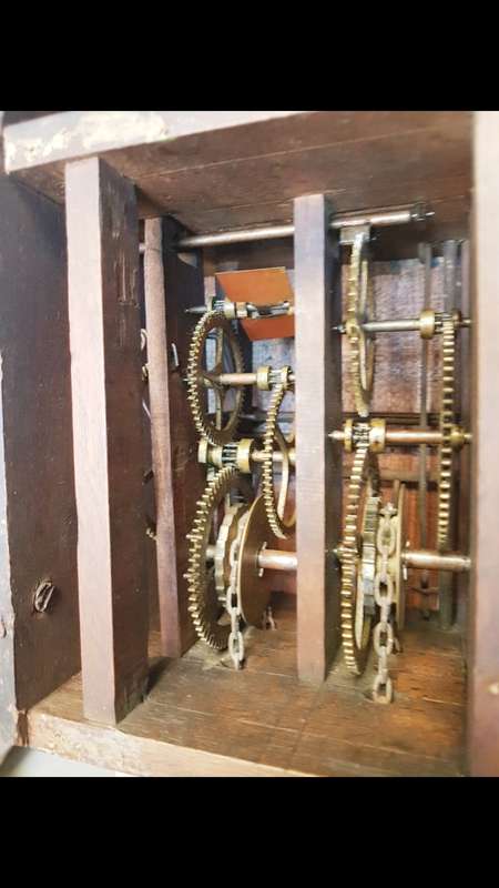 1883 English Postman's Clock