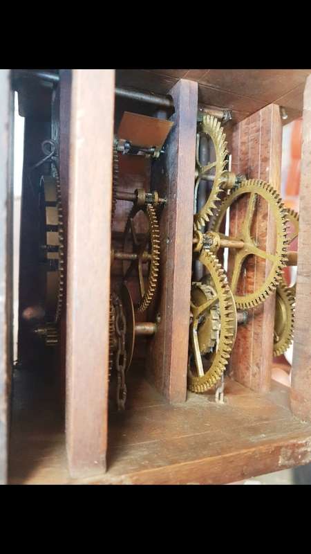 1883 English Postman's Clock