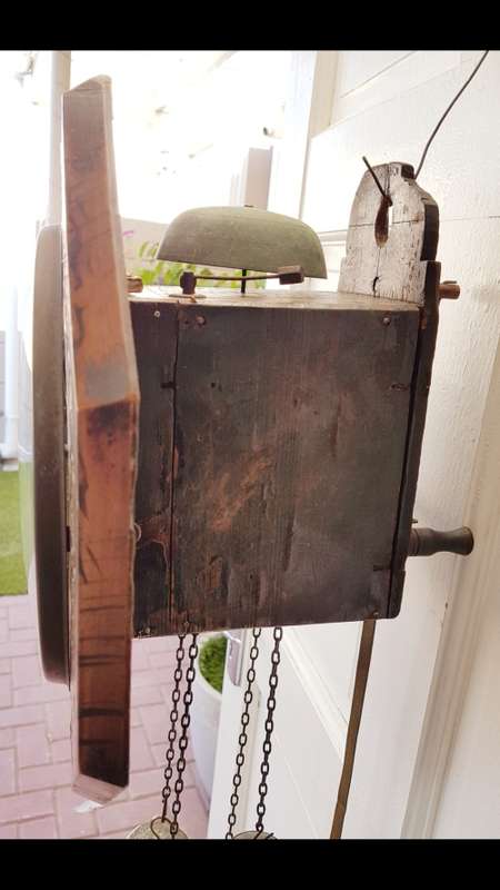 1883 English Postman's Clock
