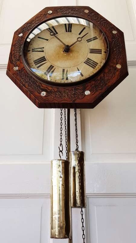 1883 English Postman's Clock