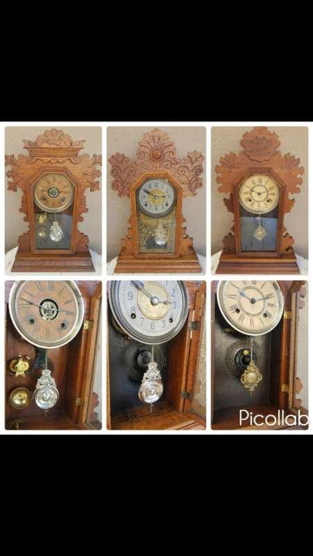 Three Gingerbread Clocks