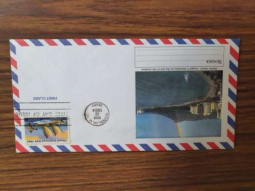 First Day Cover Anniversary of Hawaii Statehood 1984