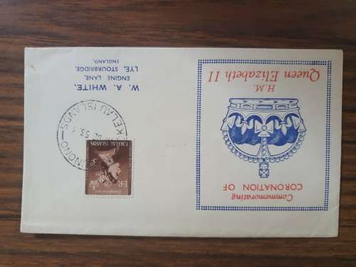 Cover Coronation Queen Tokelau Islands 1953