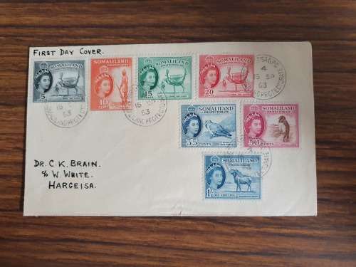 First Day Cover Somaliland Protectorate 1953