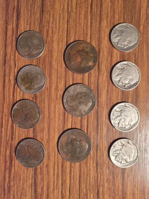 United Sates of America coins 1900s different denominations