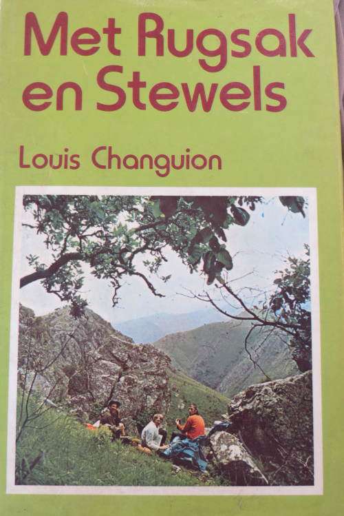 Changuion, Louis.  Met rugsak en stewels.