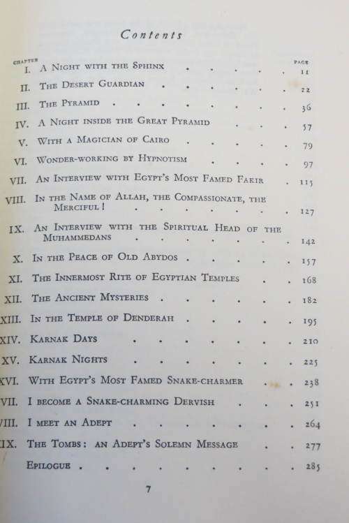 A Search in Secret Egypt (Atlantis). Paul Brunton.