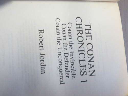 Robert Jordan. The Conan Chronicles 1.