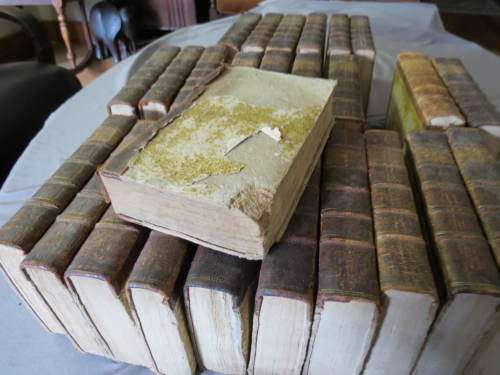 Bybel verklarings: Bijbel verklaerd door J. van Nuys Klinkenerg (27 dele van 1780 - 1795 -Amsterdam