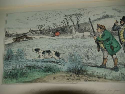 Robert S. Surtees (1892): Mr Sponge`s Sporting Tour, + 5 more (105 engravings pictures hand painted)
