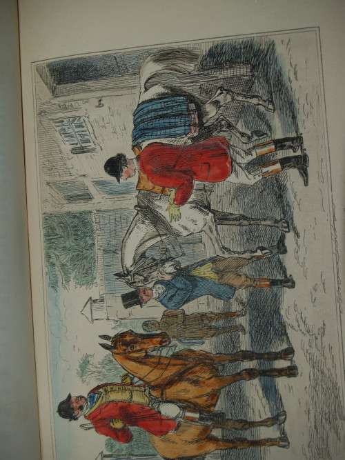Robert S. Surtees (1892): Mr Sponge`s Sporting Tour, + 5 more (105 engravings pictures hand painted)