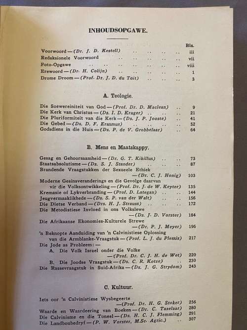Koers in die krisis: Vol I & III.