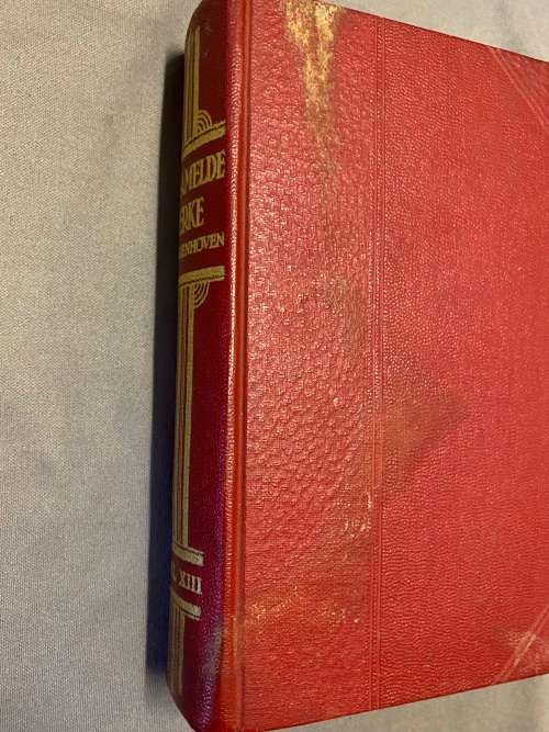 Versamelde werke C.J. Langenhoven. Deel VIII, 1937. (Rooi stel)