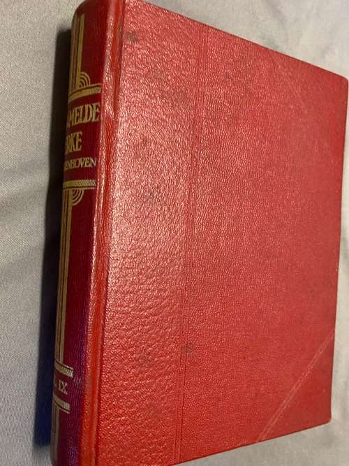 Versamelde werke C.J. Langenhoven. Deel IX, 1937. (Rooi stel)