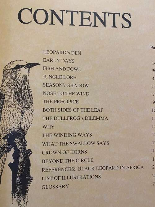 Umbulala: through the eyes of a Leopard by Lena Godsall Bottriell (artwork in mint condition).