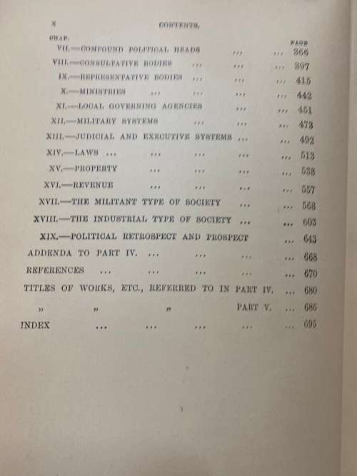 Principles of Sociology volumes I, II & III. Herbert Spencer. A System of philosophy.