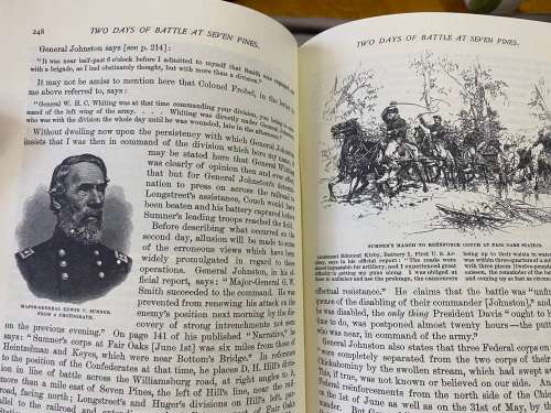 Battle and Leaders of the Civil War. Vol. II. III & IV.  Ed. R.U. Johnson. USA Civil War