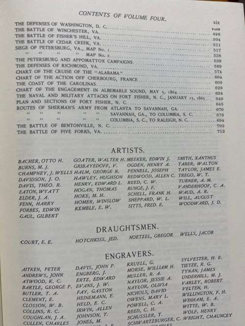 Battle and Leaders of the Civil War. Vol. II. III & IV.  Ed. R.U. Johnson. USA Civil War