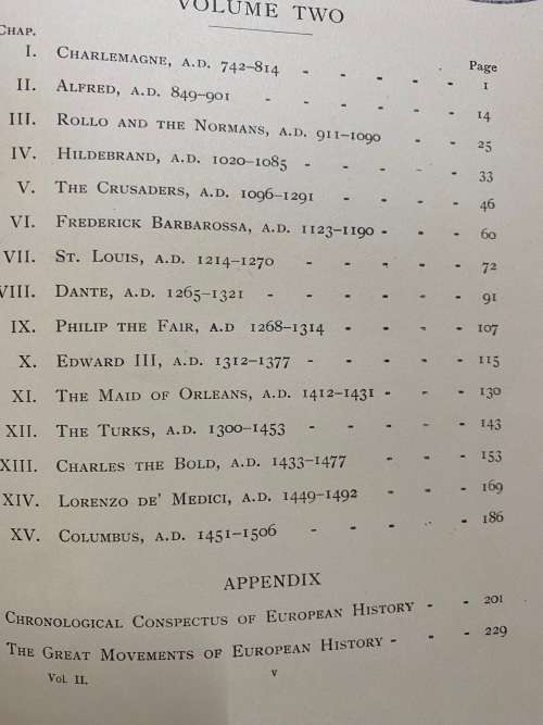 European History: Great leaders and Landmarks. Vol II The Middle Ages. A. R. Hope Moncrieff
