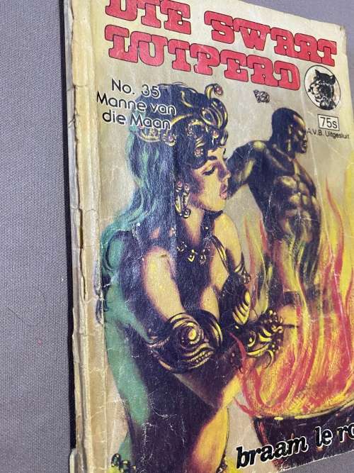 Manne van die Maan. Braam le Roux. Die Swart Luiperd nr. 35.