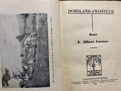 Dorsland-Awontuur. J. Albert Coetzee