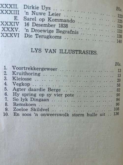 Trek. Thos Blok (Groot trek verhaal 1938)
