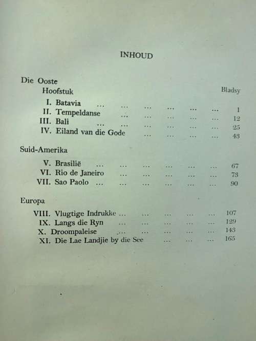 I D du Plessis. Kom reis met my.