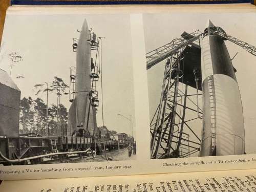 V2 - by Major-General Walter Dornberger. (Long range German rocket in World War II).
