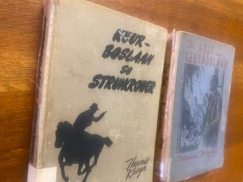 Theunis Krogh. Die hoof van Keurboslaan & Keurboslaan se Struikrower.