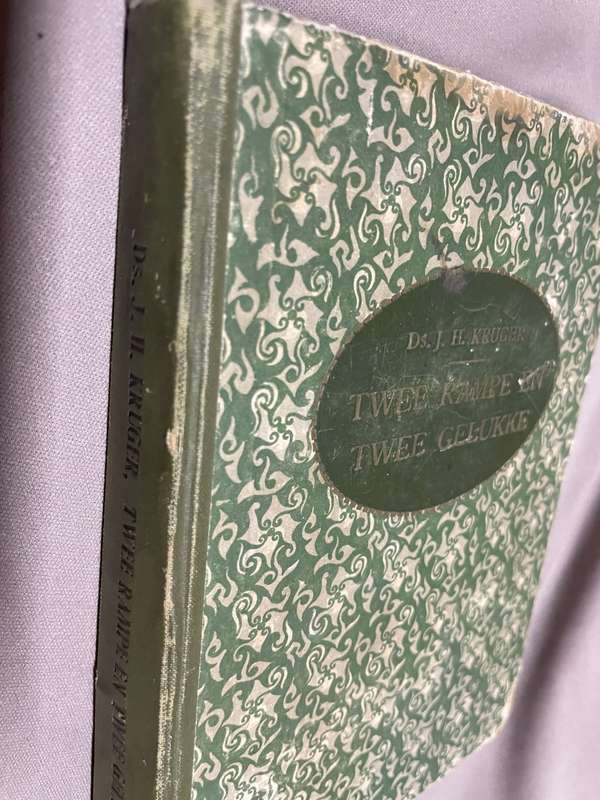 Twee Rampe en twee Gelukke. Ds. J.H. Kruger. (Tweede prys vir beste letterkudige werk in Afrikaans).