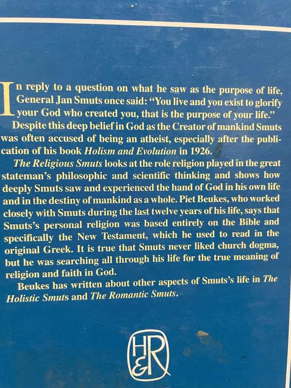 The religious Smuts. Piet Beukes.