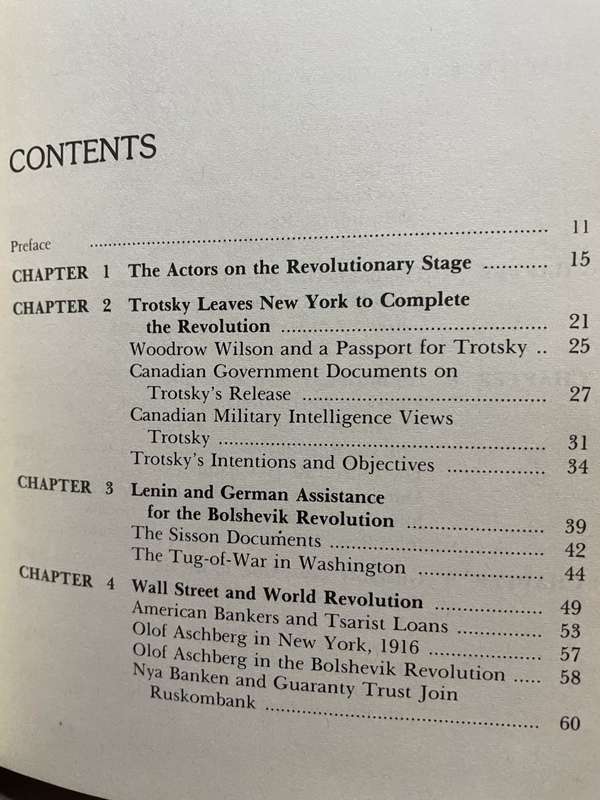 Wallstreet and the Boshevik Revolution. Antony C. Sutton
