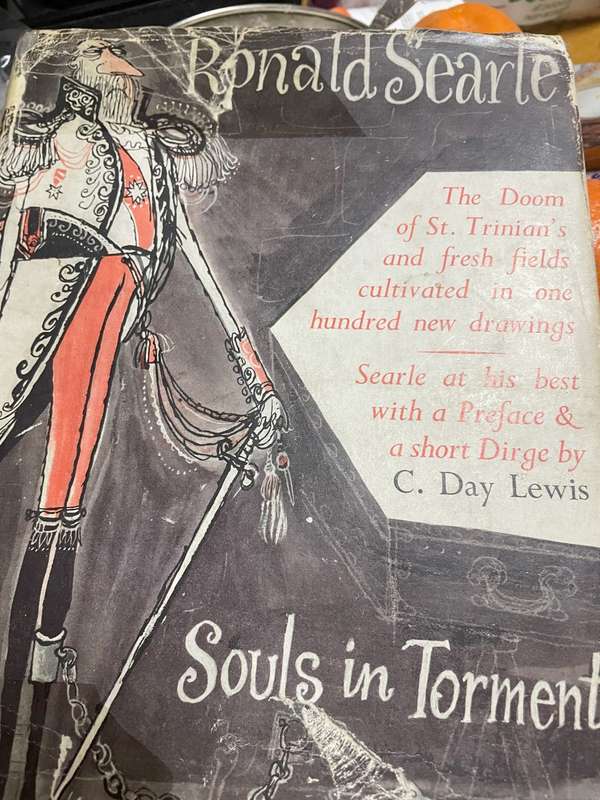 Souls in Torment. Ronald Searle with 100 drawings.