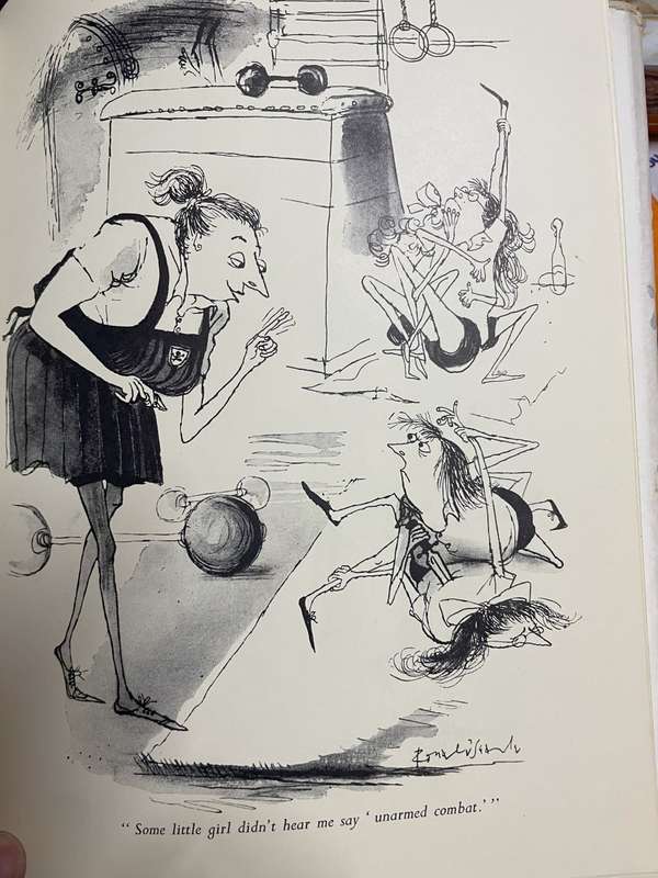 Souls in Torment. Ronald Searle with 100 drawings.