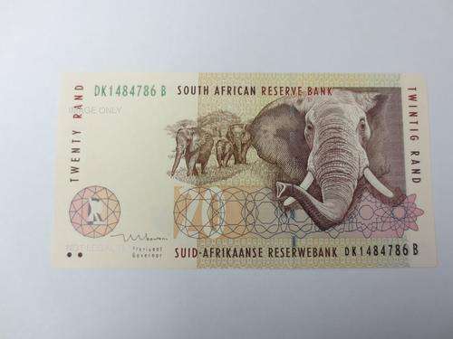 TT Mboweni First Issue Twenty Rand various Prefixes unc condition
