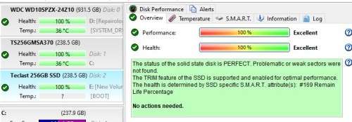 SSD 256 GB