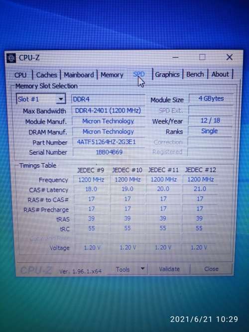 DDR4 Laptop memory