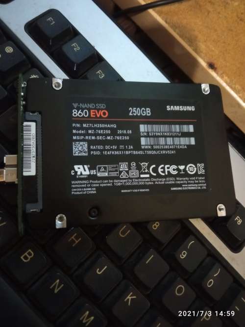 SSD DRIVES USED(barracuda, Samsung)