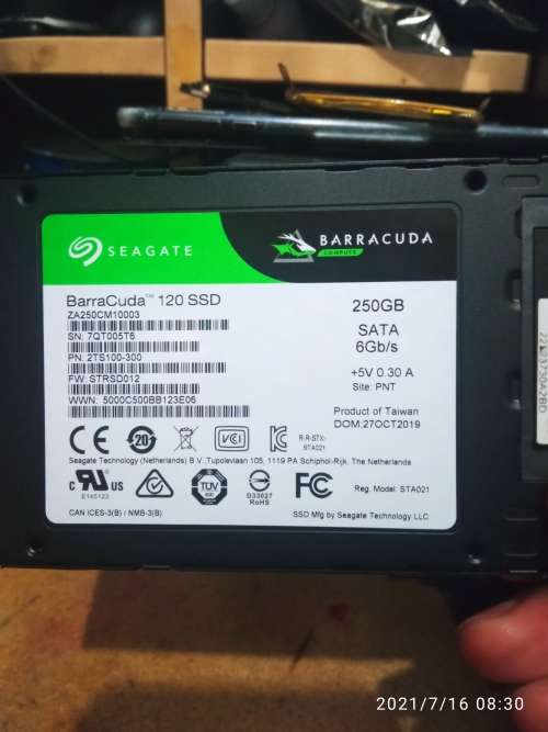 Samsung, and Seagate ssd