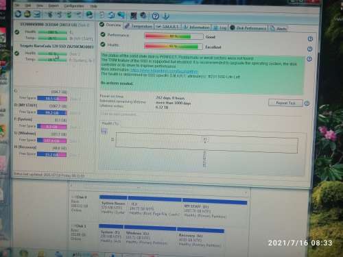Samsung, and Seagate ssd