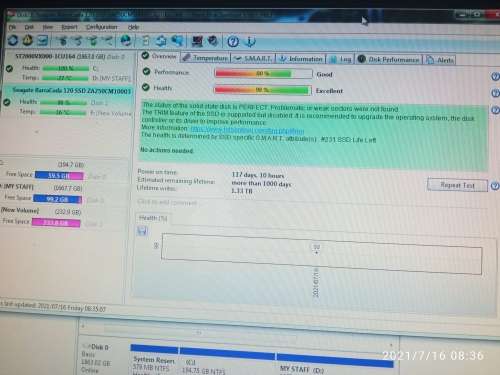 Samsung, and Seagate ssd