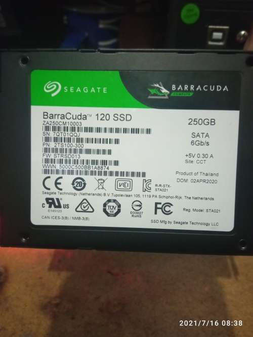 Samsung, and Seagate ssd