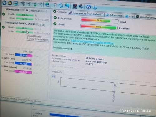Samsung, and Seagate ssd