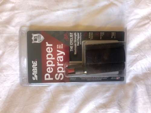 Cyclist Pepper Spray