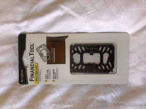 Financial Tool - 9 in 1 Multi tool card